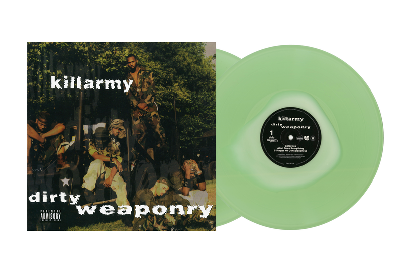 新品未開封USオリジナル盤 Killarmy Dirty Weaponry Killarmy - Dirty Weaponry (Ghost Camo Colored Vinyl 2xLP)