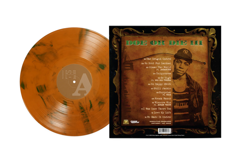 AZ Doe or Die USオリジナルLP レコード AZ - Doe or Die III (Colored Vinyl LP)