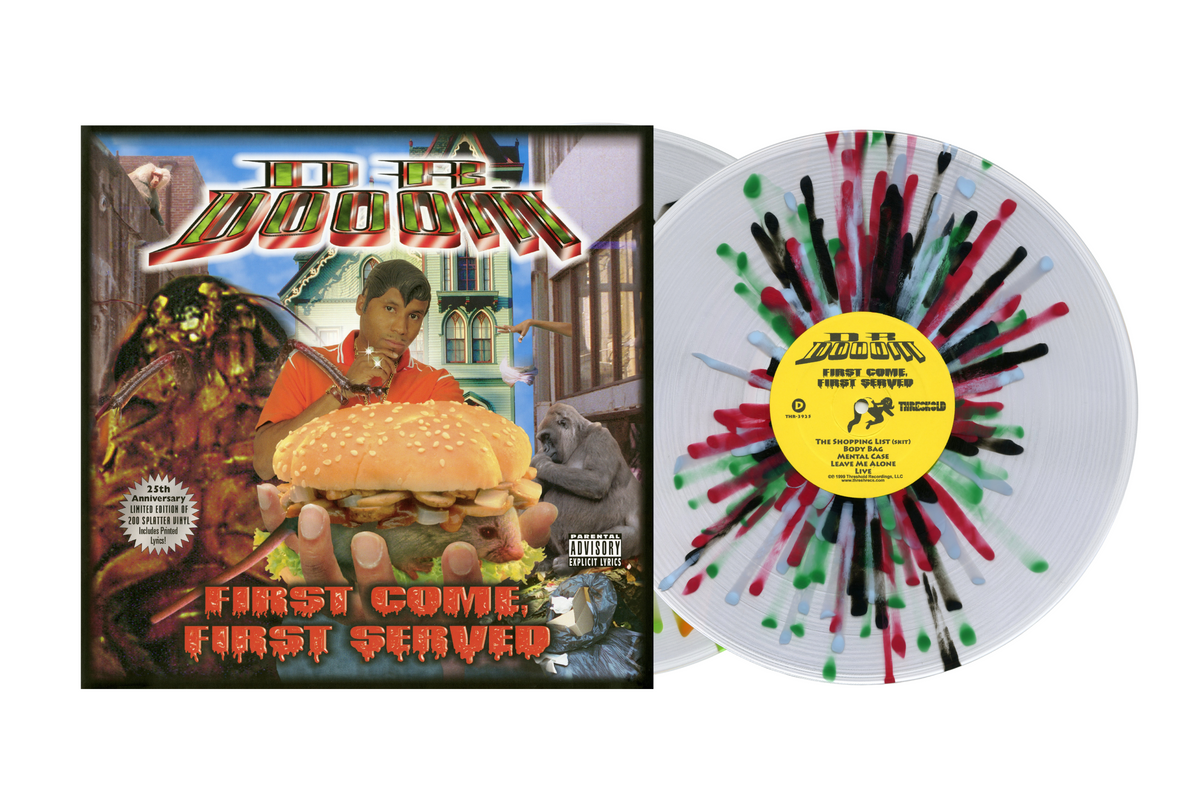 Dr. Dooom - First Come, First Served 25th Anniversary (Vinyl 2xLP) Dr. Dooom - First Come, First Served 25th Anniversary (Vinyl 2xLP)