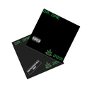 Two vinyl records with 'Dr. Dre' and '2001' text on the labels, one with the front showing the artist's name and the other with the back showing the tracklist.