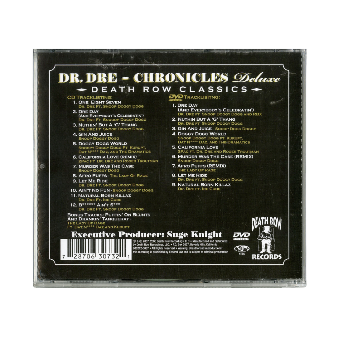 Dr. Dre - Chronicles Deluxe (Death Row Classics) (CD+DVD) Dr. Dre - Chronicles Deluxe (Death Row Classics) (CD+DVD)