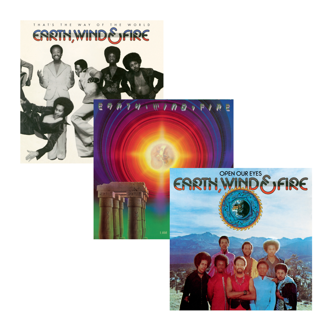 Earth, Wind & Fire (3xLP Vinyl Album Bundle) Earth, Wind & Fire (3xLP Vinyl Album Bundle)