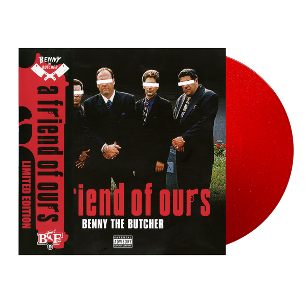 Benny The Butcher - A Friend Of Ours (Red Ice Diamond Vinyl LP)
