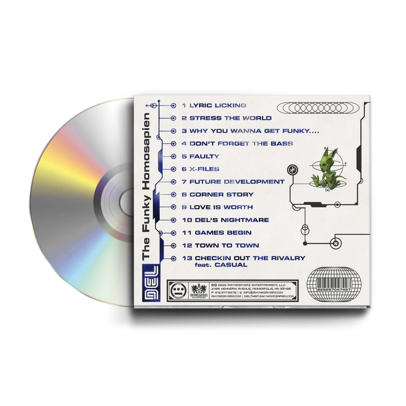 Del The Funky Homosapien - Future Development (CD)