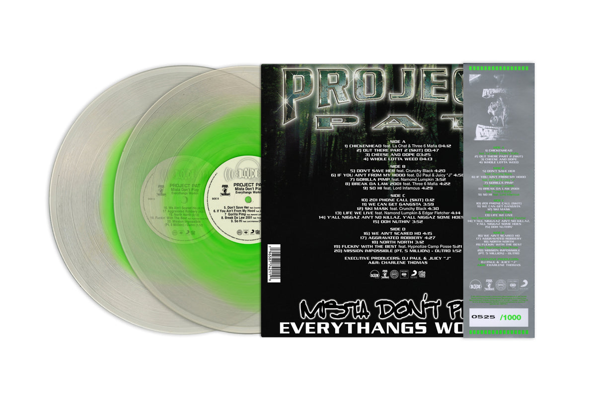 Project Pat - Mista Don't Play: Everythangs Workin (Slime Vinyl 2xLP)