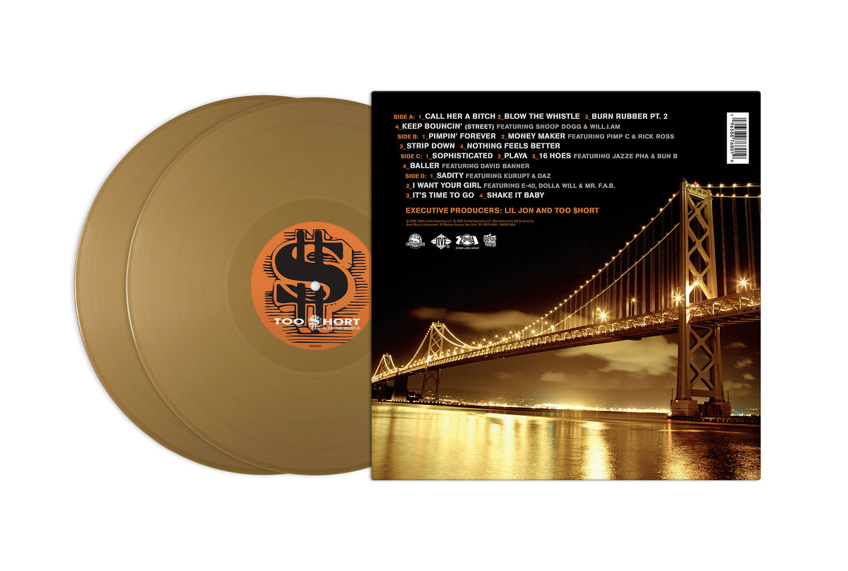 Too $hort - Blow The Whistle (Gold Vinyl 2xLP)