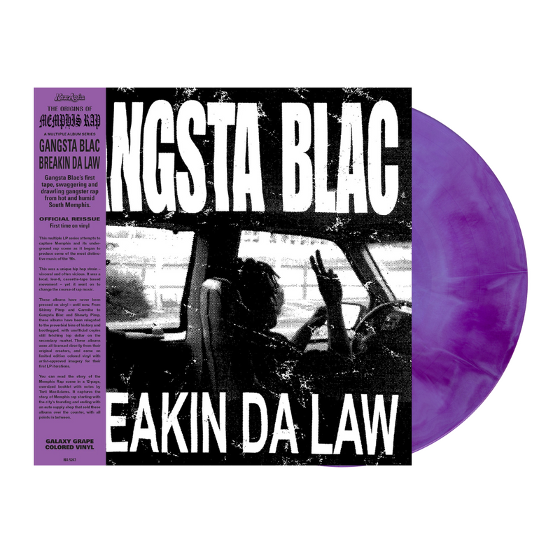 Gangsta Blac - Breakin Da Law (Colored Vinyl LP) Gangsta Blac - Breakin Da Law (Colored Vinyl LP)