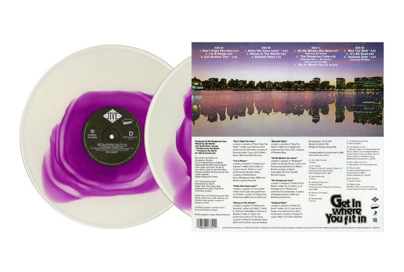 Too $hort - Get In Where You Fit In (Purple-In-Clear Vinyl 2xLP) Too $hort - Get In Where You Fit In (Purple-In-Clear Vinyl 2xLP)
