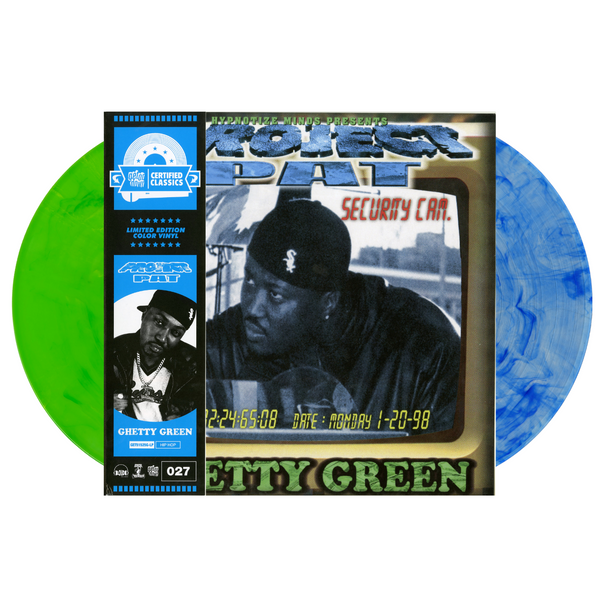 Project Pat - Ghetty Green (Blue Smoke & Ghetty Green Vinyl 2xLP)