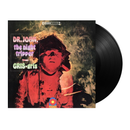 Dr Johns album cover of Gris Gris with picture of Dr. John surrounded by smoke