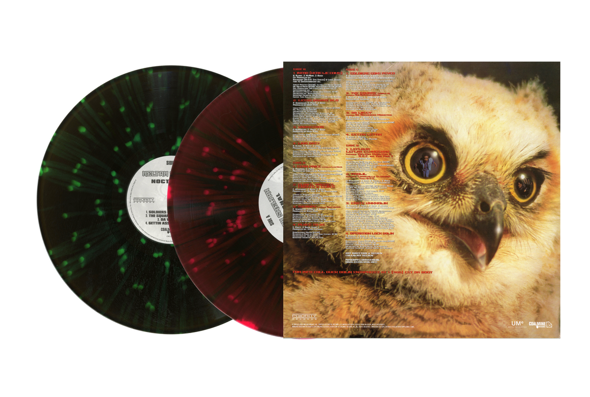 Heltah Skeltah-Nocturnal (Infrared & Neon Green Splatter Colored 2xLP) Heltah Skeltah-Nocturnal (Infrared & Neon Green Splatter Colored 2xLP)