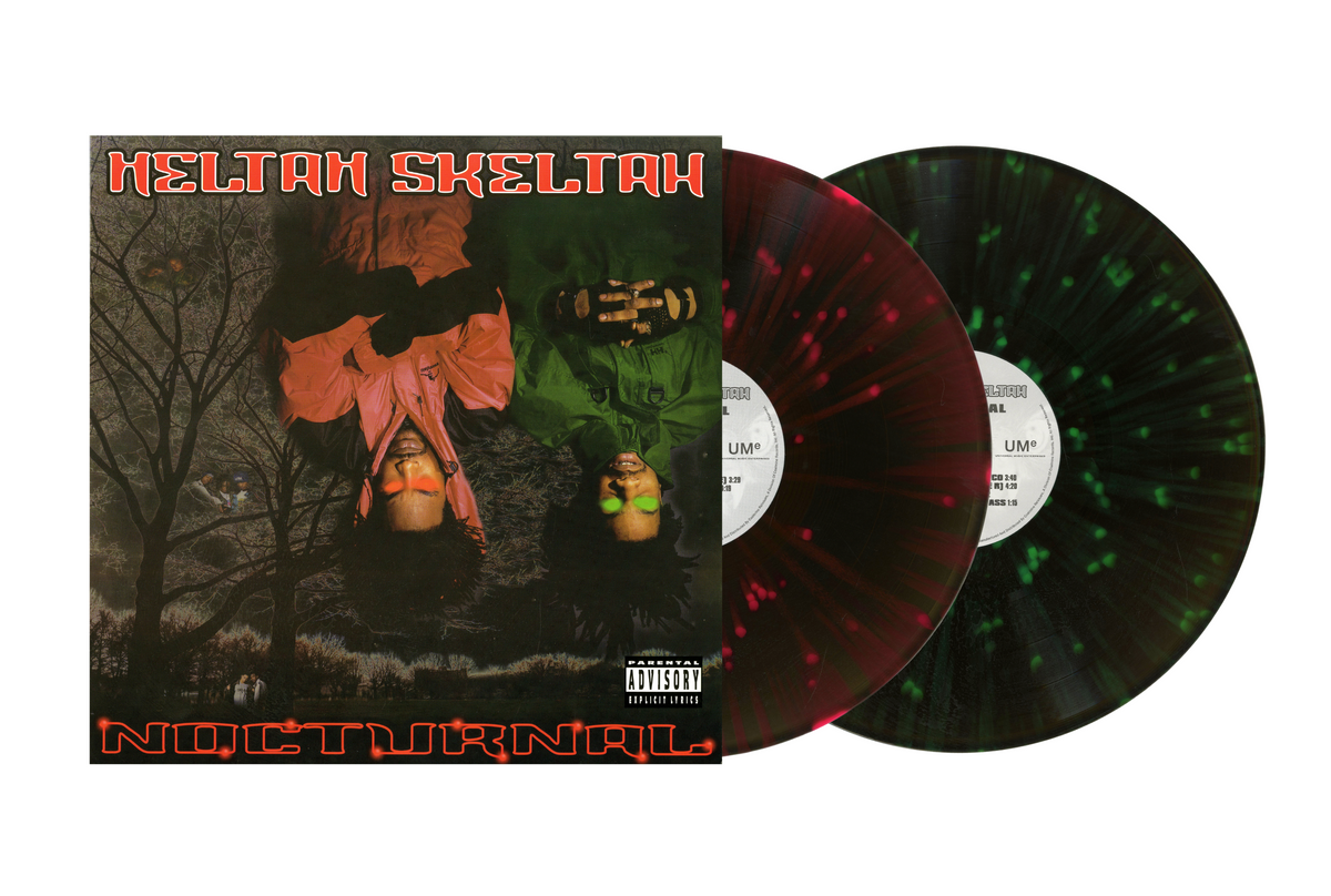 Heltah Skeltah-Nocturnal (Infrared & Neon Green Splatter Colored 2xLP) Heltah Skeltah-Nocturnal (Infrared & Neon Green Splatter Colored 2xLP)