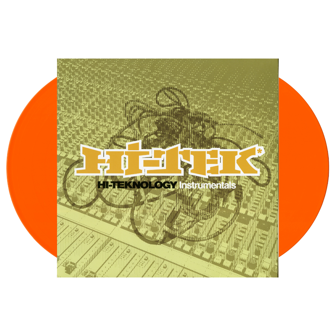 Hi-Tek - Hi-Teknology : Instrumentals (Tangerine Orange Vinyl 2xLP)