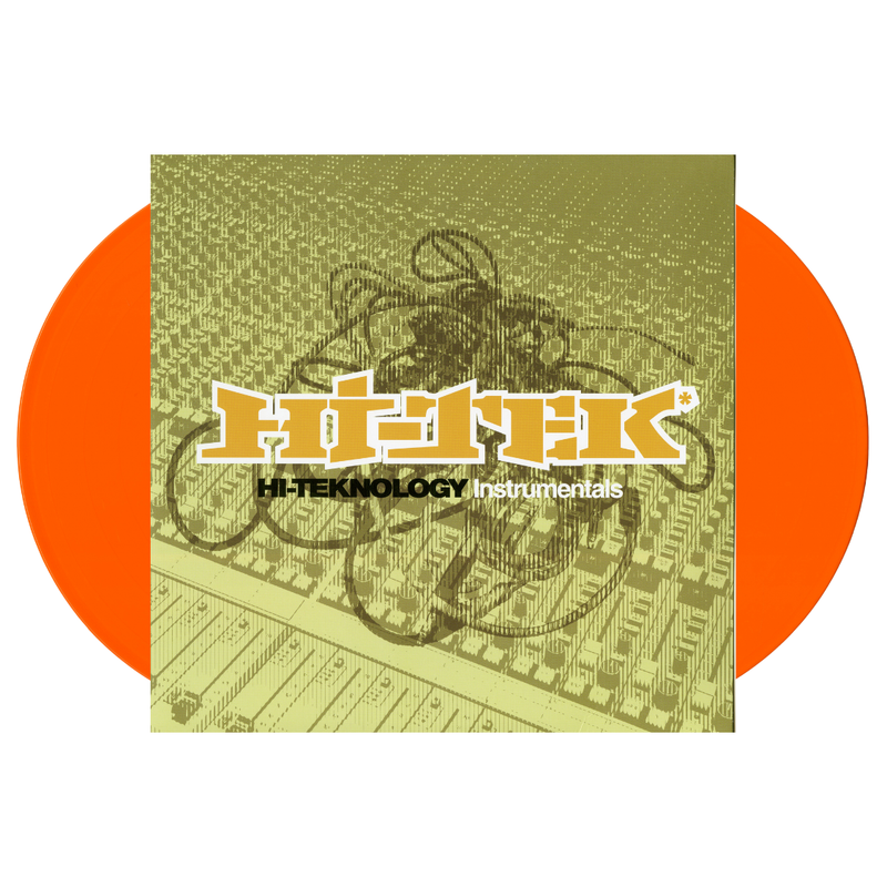 Hi-Tek - Hi-Teknology : Instrumentals (Tangerine Orange Vinyl 2xLP)