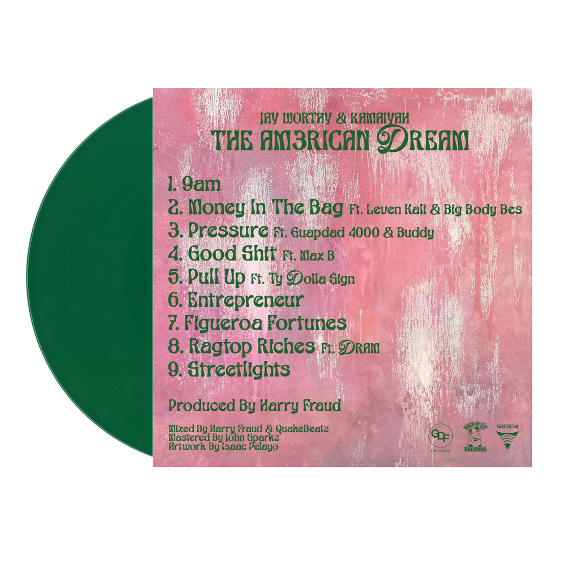 Jay Worthy, Kamaiyah & Harry Fraud - The Am3rican Dream (Vinyl LP) Jay Worthy, Kamaiyah & Harry Fraud - The Am3rican Dream (Vinyl LP)