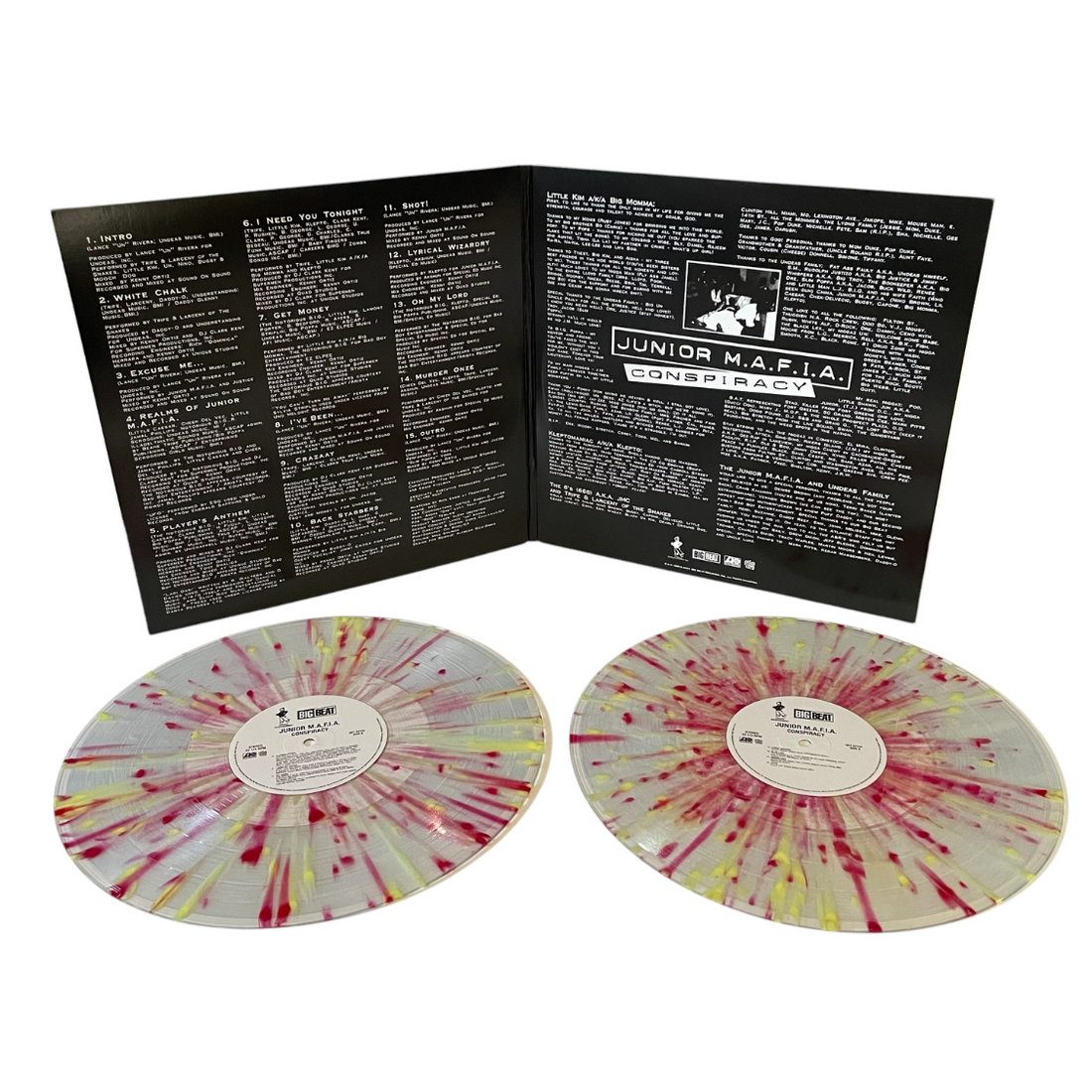 Junior M.A.F.I.A. - Conspiracy (Splatter Colored Vinyl 2xLP)