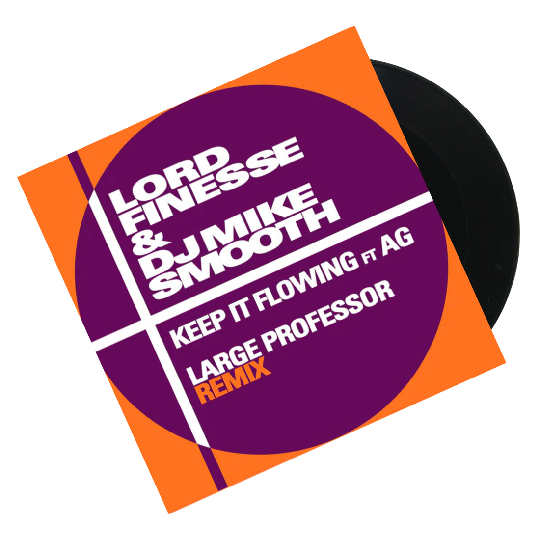 Lord Finesse - Keep It Flowing ft A.G. (Large Professor Remix) (7