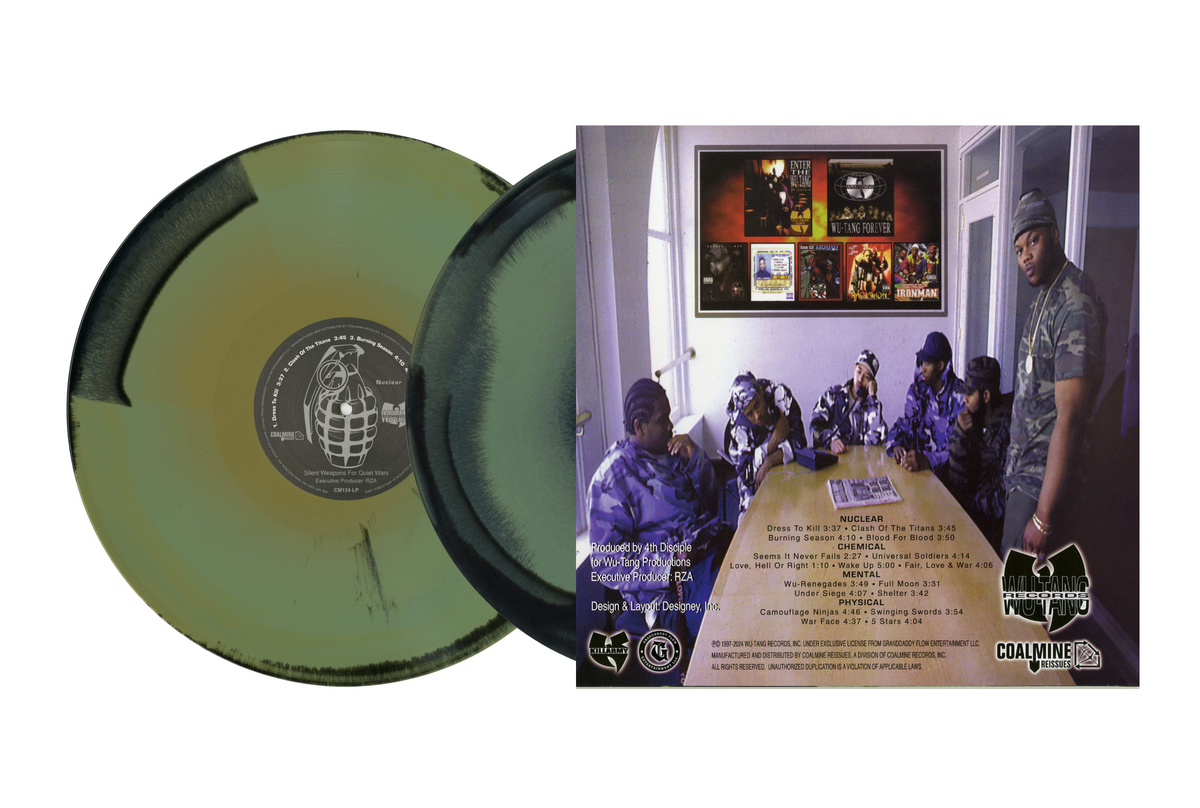 Killarmy - Silent Weapons For Quiet Wars (Camo Swirl Vinyl 2xLP) Killarmy - Silent Weapons For Quiet Wars (Camo Swirl Vinyl 2xLP)