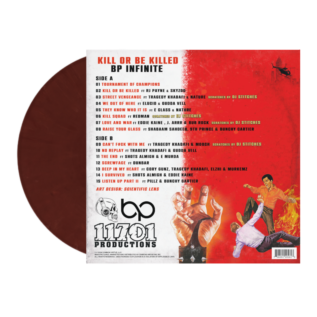 BP Infinite - Kill or Be Killed (Colored Vinyl LP)