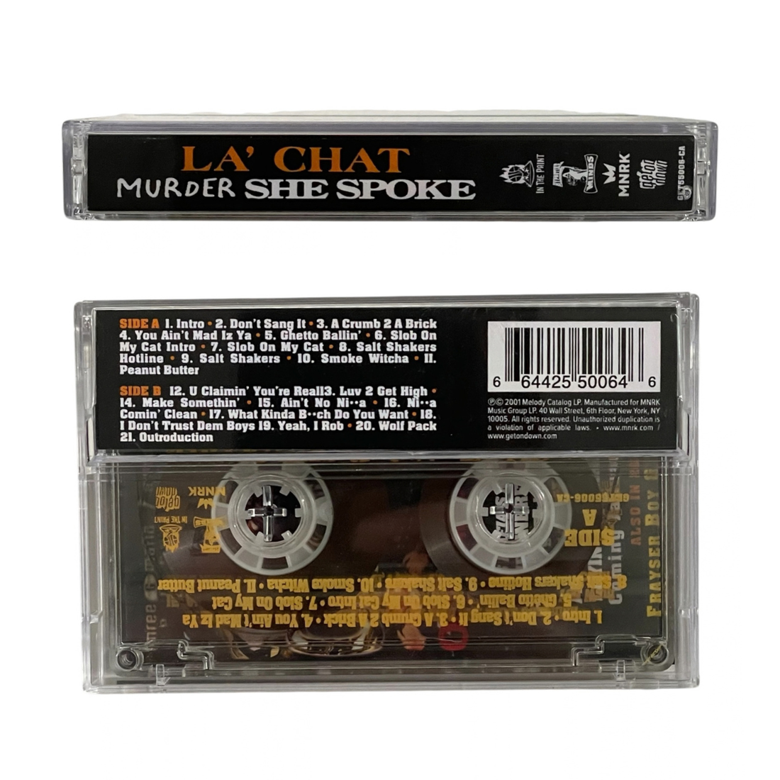 La' Chat - Murder She Spoke OG Cover (Cassette)