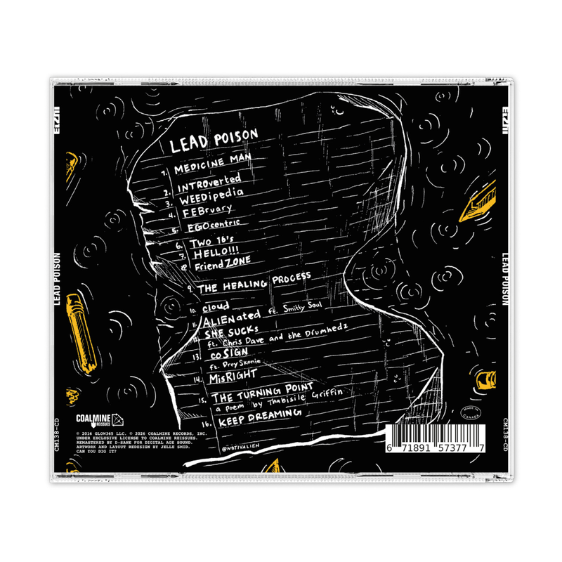 未開封 Elzhi / Elmatic LP レコード Elzhi - Elmatic (Black Ice Colored Vinyl LP)