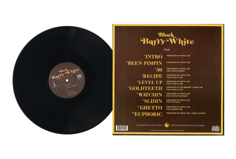 Big Cheeko - Block Barry White (Vinyl LP)