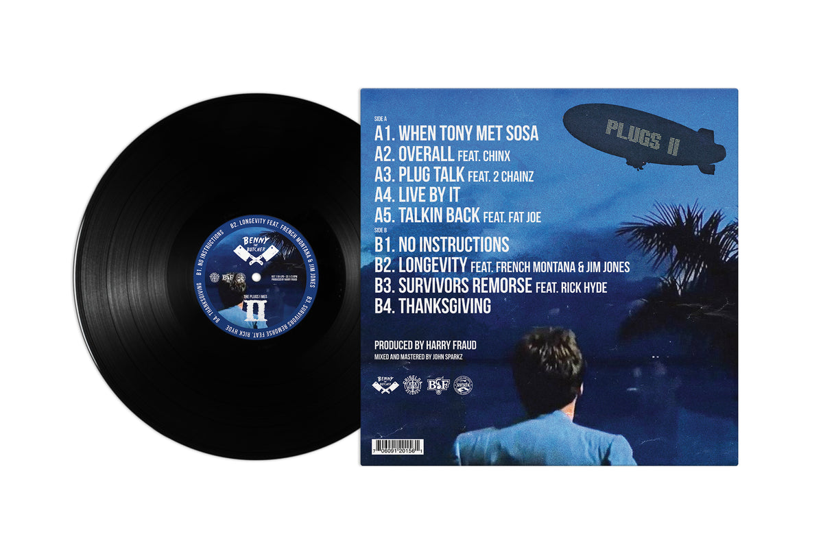 Benny The Butcher - The Plugs I Met 1 & 2 (2xLP Vinyl Bundle)