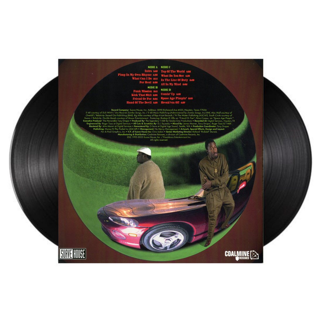 Eightball & MJG - On Top Of The World (Black 2xLP)