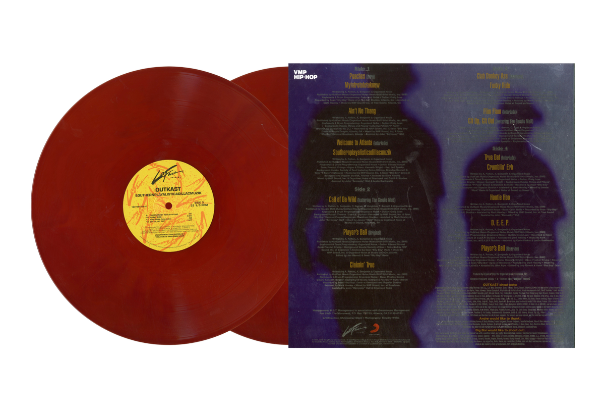 OutKast 12inchレコード　5枚セット Outkast - Southernplayalisticadillacmuzik (Colored 2xLP)