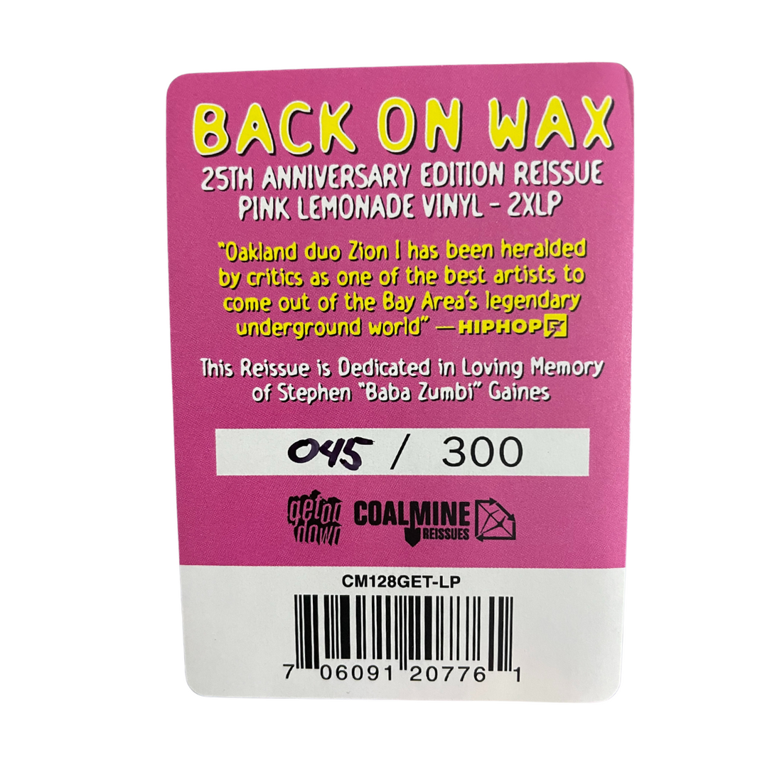 洋楽 Zion I / Mind Over Matter 2lp ZionPinkMain_800x.png?v=1748488015