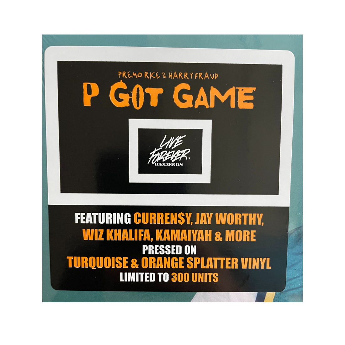 Premo Rice & Harry Fraud - P Got Game (Colored Vinyl LP)
