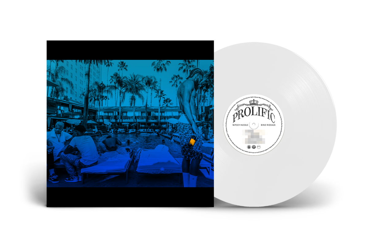 Nipsey Hussle & Bino Rideaux - PROLIFIC (Exclusive White Vinyl LP