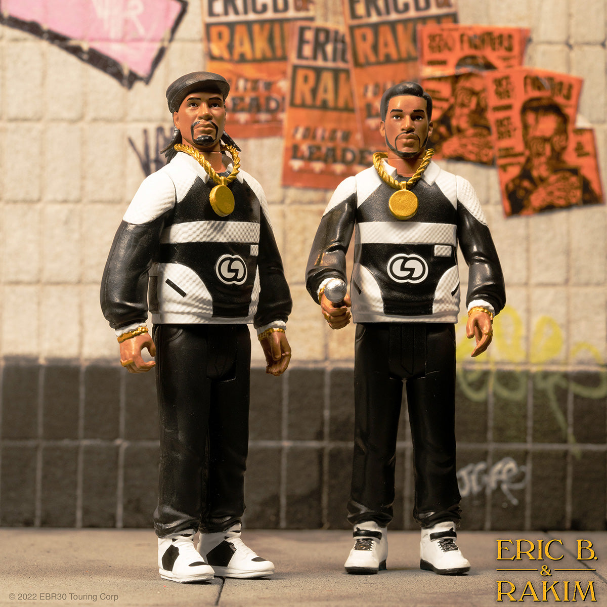 Super7 Eric B. & Rakim Reaction Figures Wave 02 - 2 Action Figure Da 9,5 Cm Con Accessori, Ispirate A 'Follow The Leader' - 2