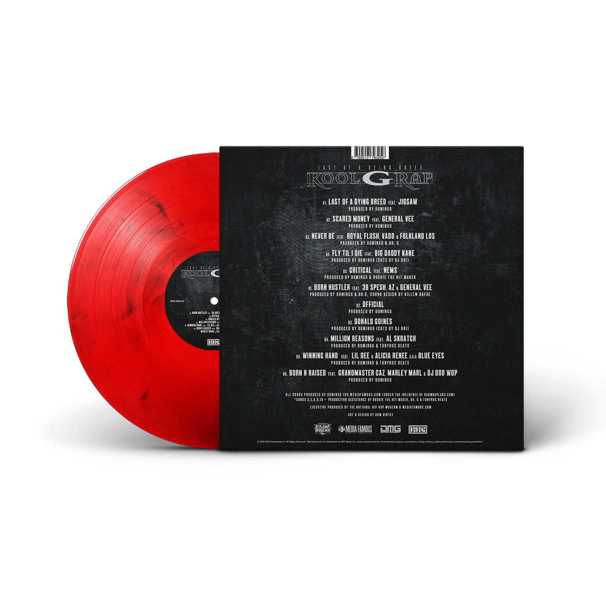 Kool G Rap - Last Of A Dying Breed (Red Marble Vinyl LP)