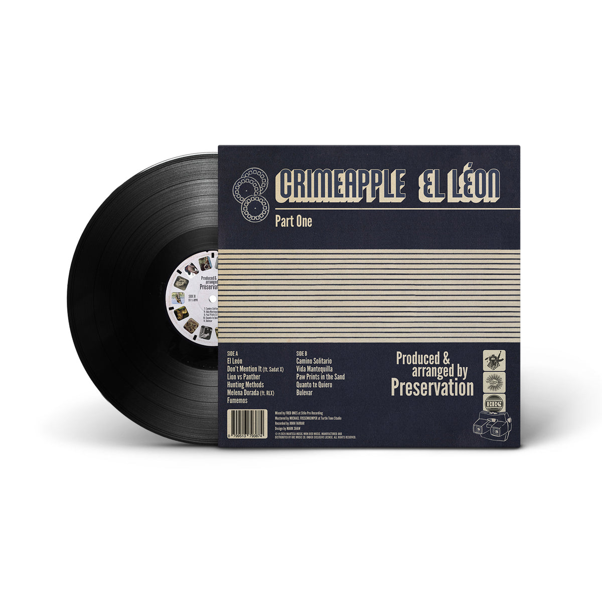 【新品】Crimeapple & Preservation – El León CRIMEAPPLE & PRESERVATION - EL LEÓN Vinyl (LP)