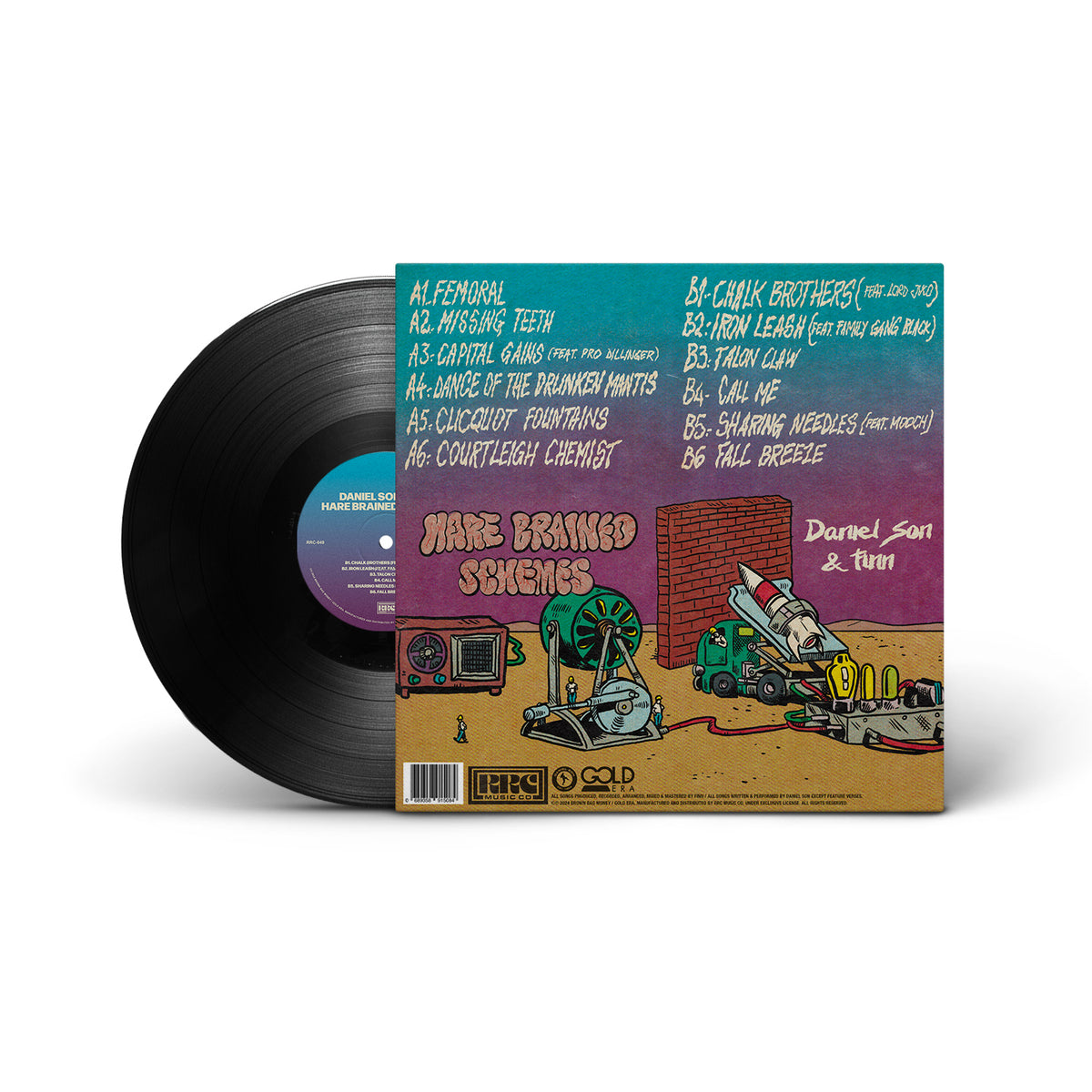 DANIEL SON & FINN - HARE BRAINED SCHEMES (Vinyl LP)