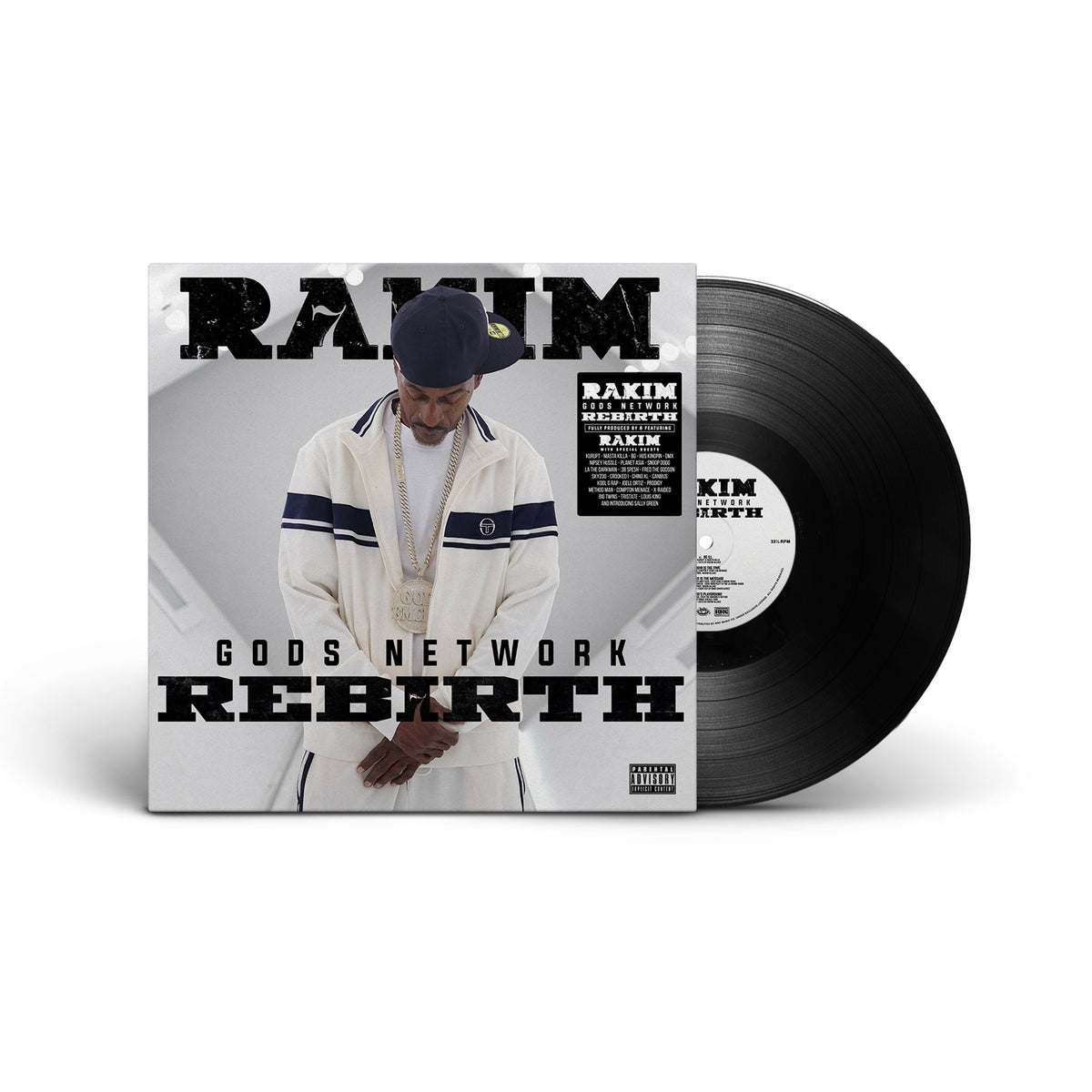 ☆Rock Solid Entertainment☆ G-rap Rakim - G.O.D.'s NETWORK - REB7RTH (LP)