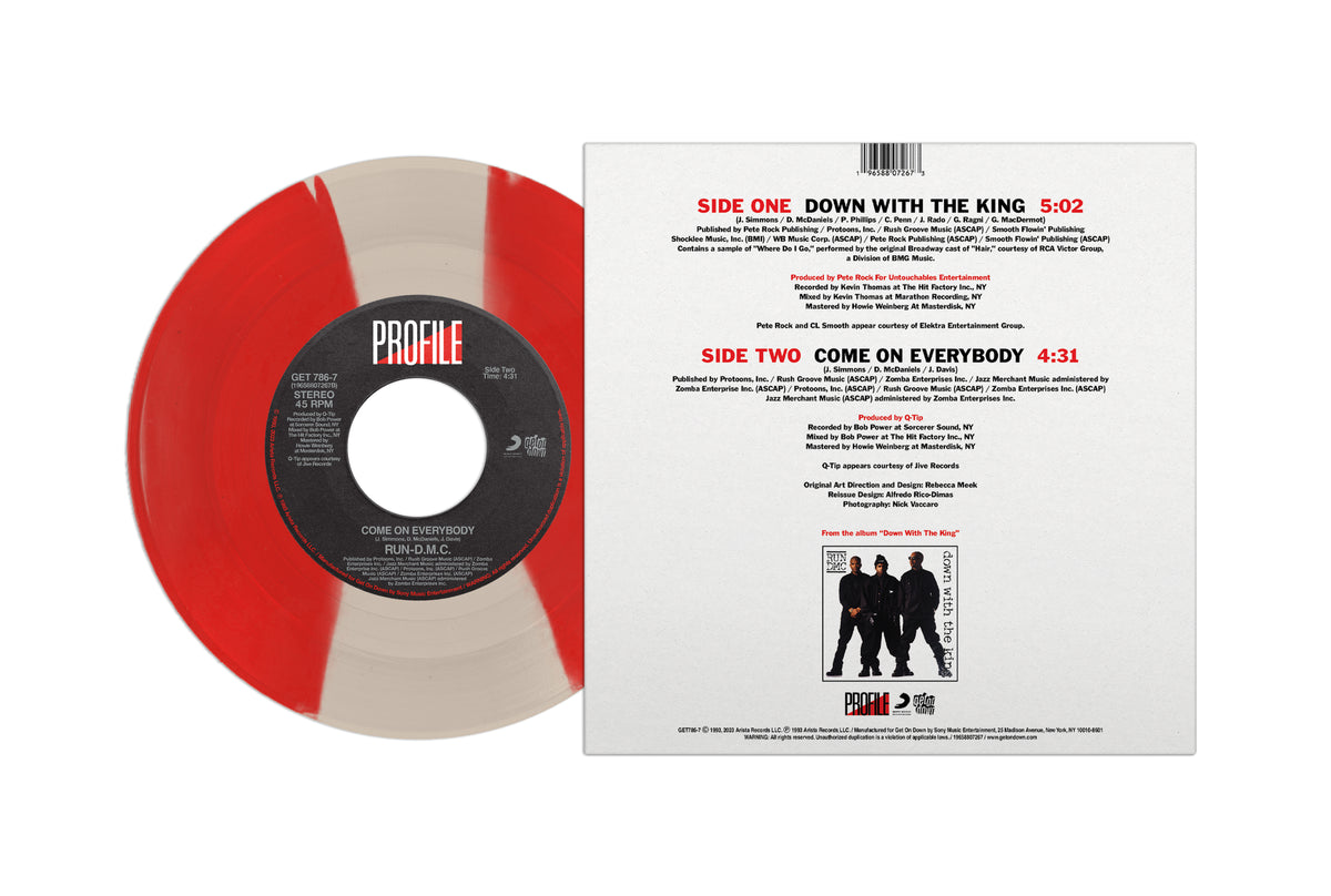 Run DMC - Down With The King 30th Anniversary (2xLP w/OBI+7