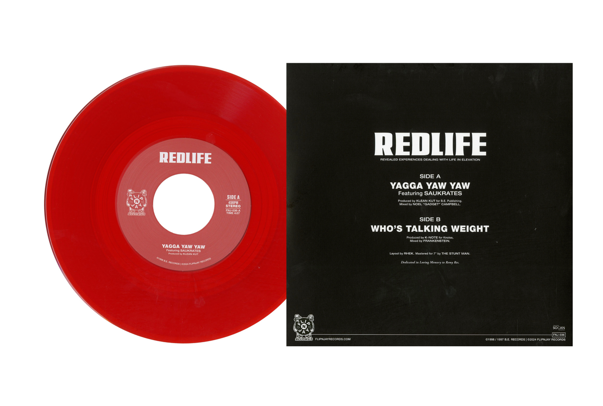 Redlife - Yagga Yaw Yaw f. Saukrates b/w Who's Talking