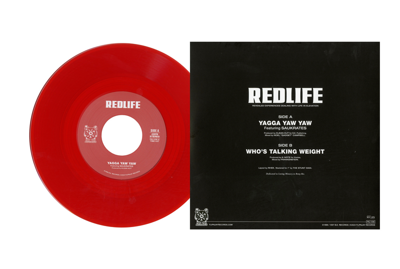 Yagga Yaw Yaw f. Saukrates b/w Who’s Talking Weight (Red 7")