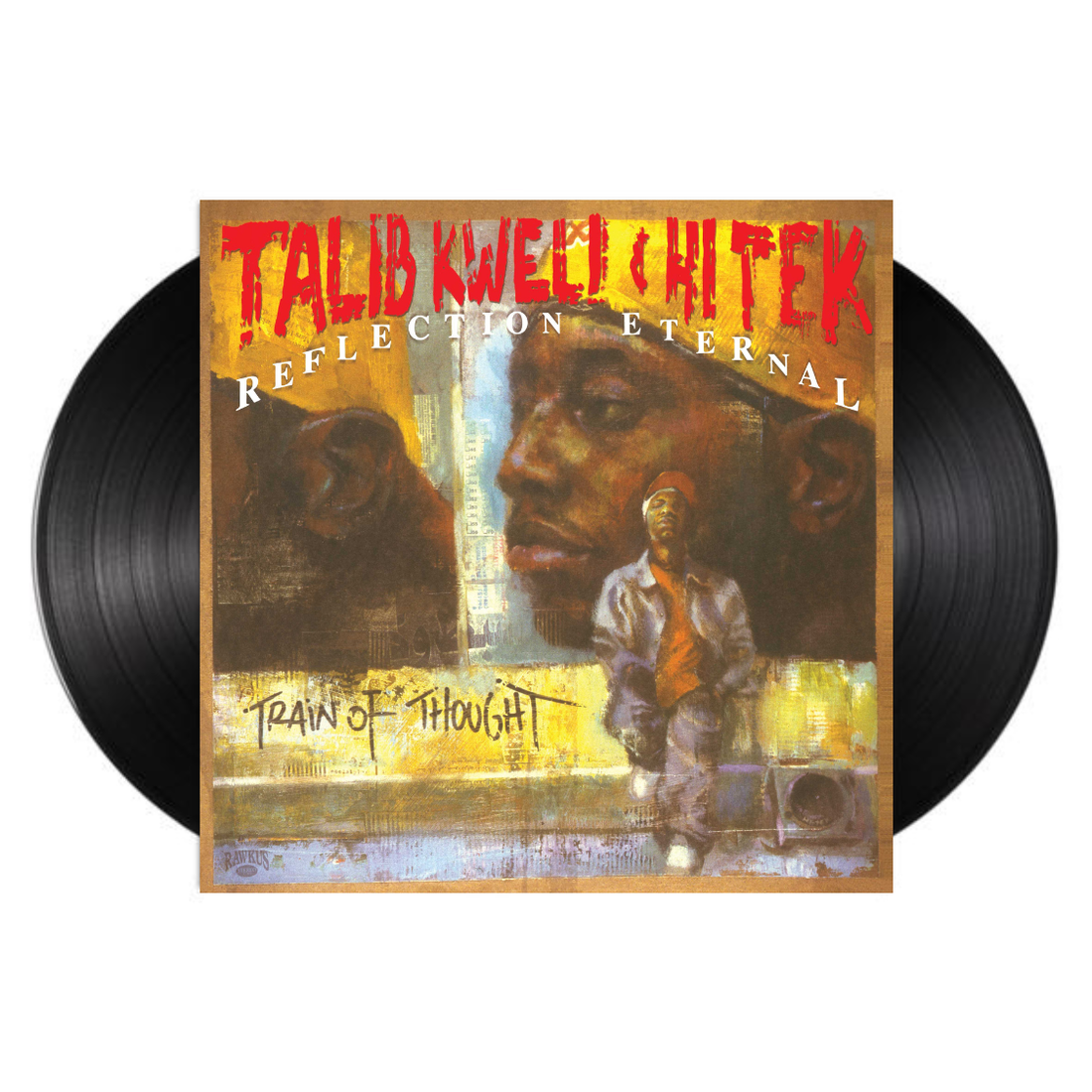 TEK HI KWELI TALIB HOP HIP VINTAGE RARE 2LP Hi-Tek & Kweli Talib 洋楽 PROMO REFLECTION POSTER 洋楽