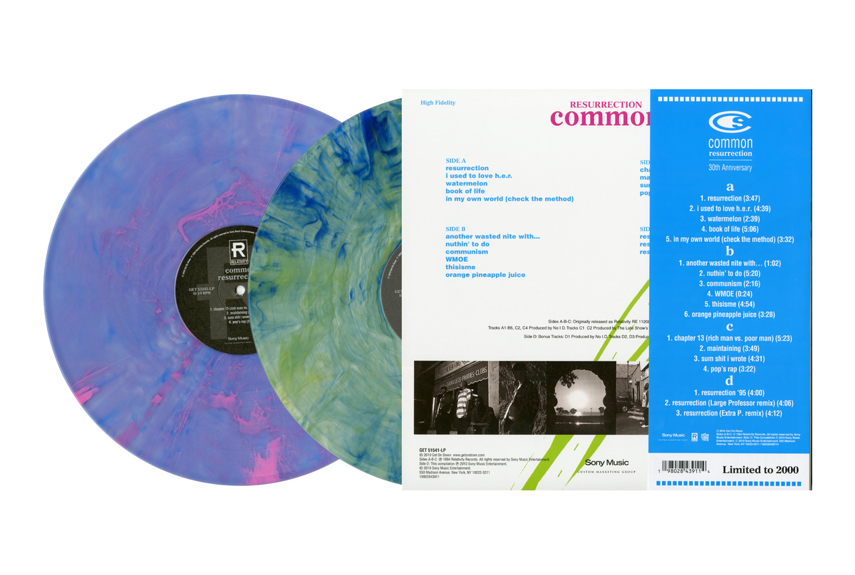 Common - Resurrection 30th Anniversary (Colored Vinyl 2xLP) Common - Resurrection 30th Anniversary (Colored Vinyl 2xLP)