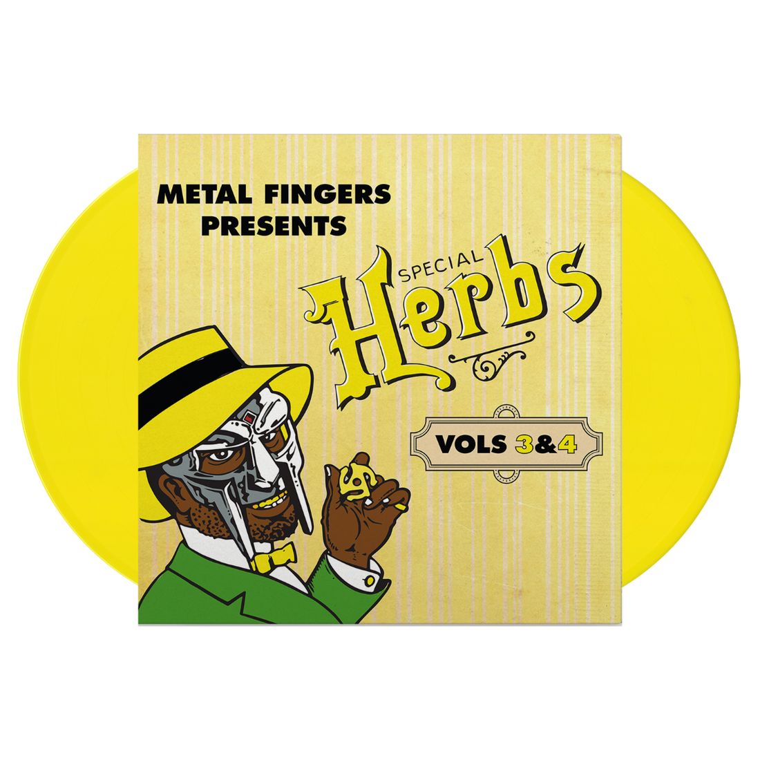 MF DOOM - Special Herbs Vol 3 & 4 (Yellow Vinyl 2xLP)