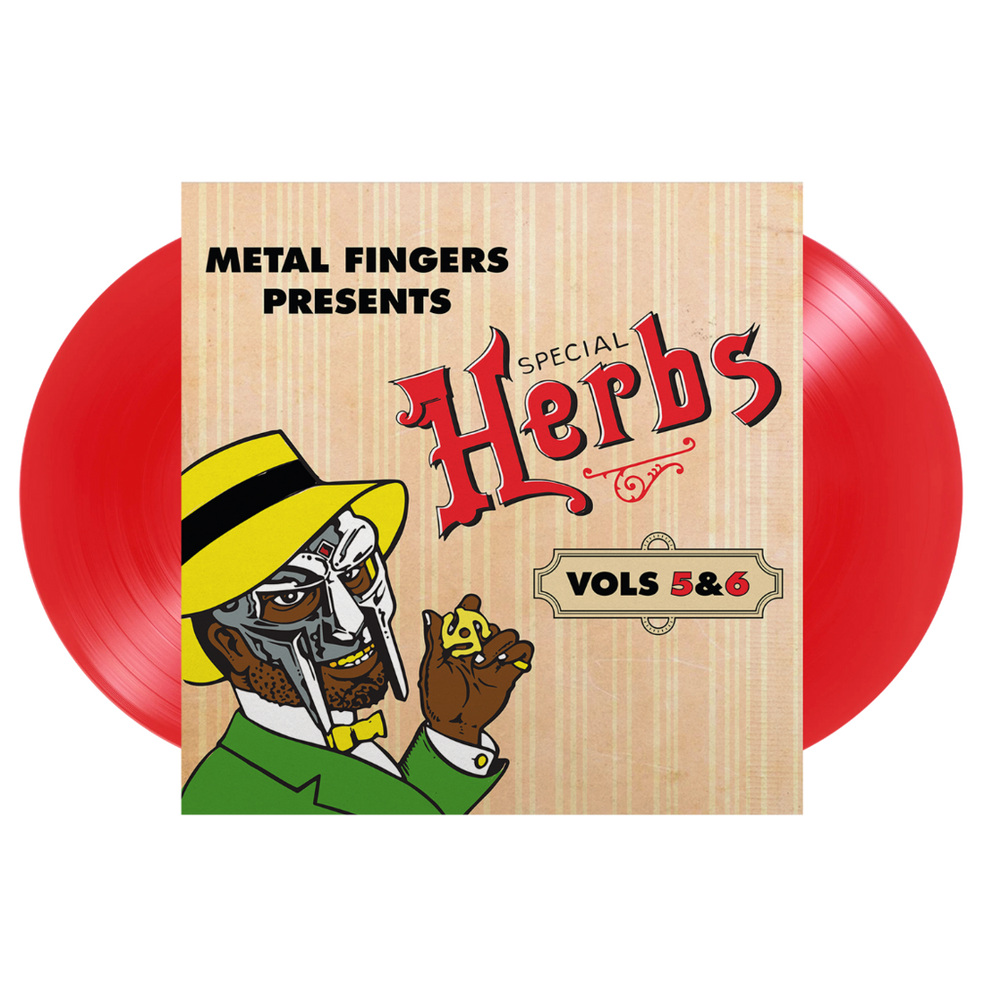 デ*ン様 MF DOOM / Special Herbs 4,5,6 アナログレ MF DOOM - Special Herbs Vol 5 & 6 (Red Vinyl 2xLP)