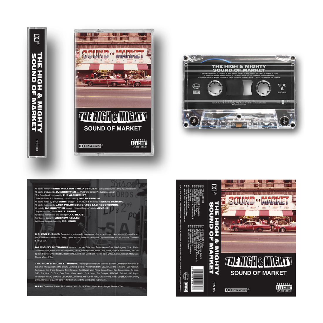 The High & Mighty - Sound of Market (Cassette)