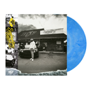 Summertime Butch Vinyl record with a black and white photo of a person standing in front of a building, featuring a blue disc.