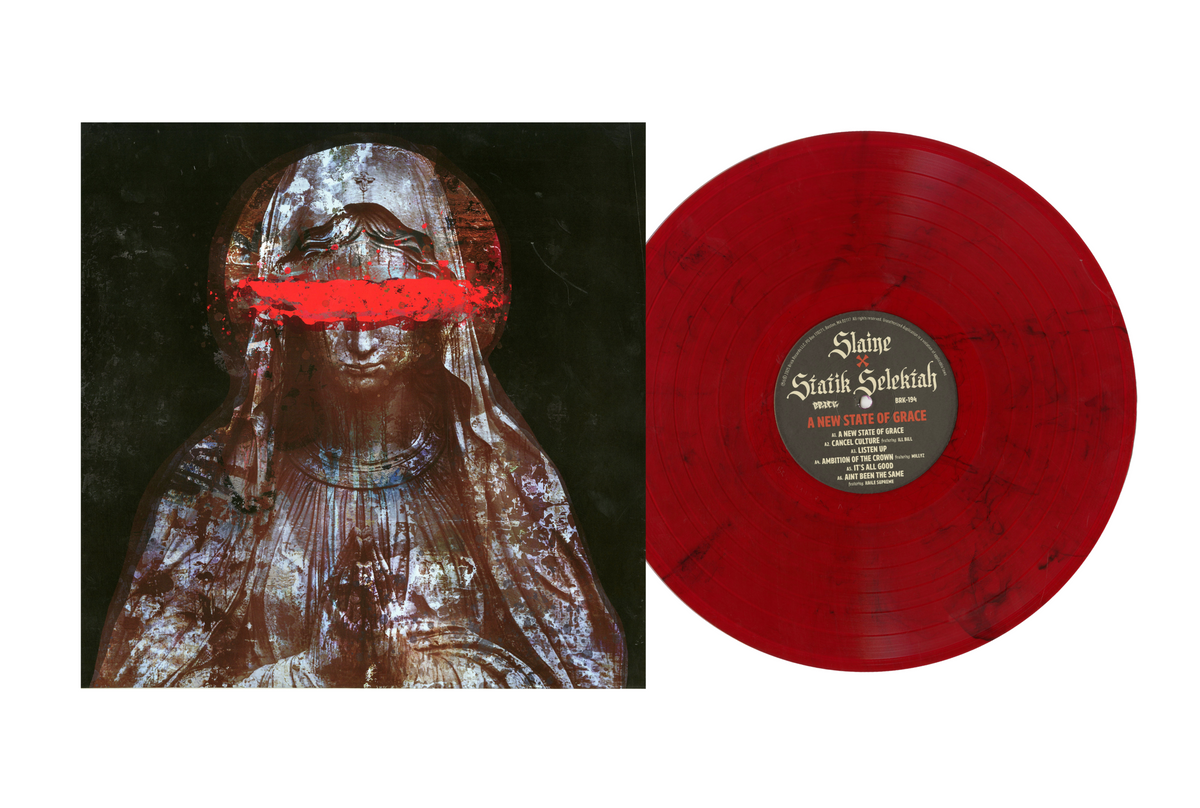 洋楽 STATIK SELEKTAH / WHAT GOES AROUND 2LP Slaine & Statik Selektah - A New State Of Grace (Colored