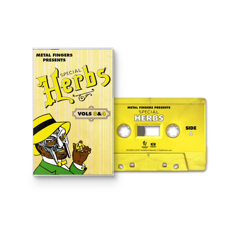 MF DOOM - Special Herbs Vol 1 & 2 (Cassette) MF DOOM - Special Herbs Vol 1 & 2 (Cassette)