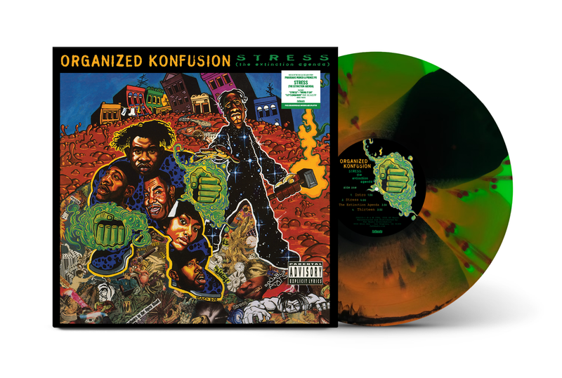 ORGANIZED KONFUSION STRESS レコード盤 Organized Konfusion - Stress: The Extinction Agenda (Exclusive