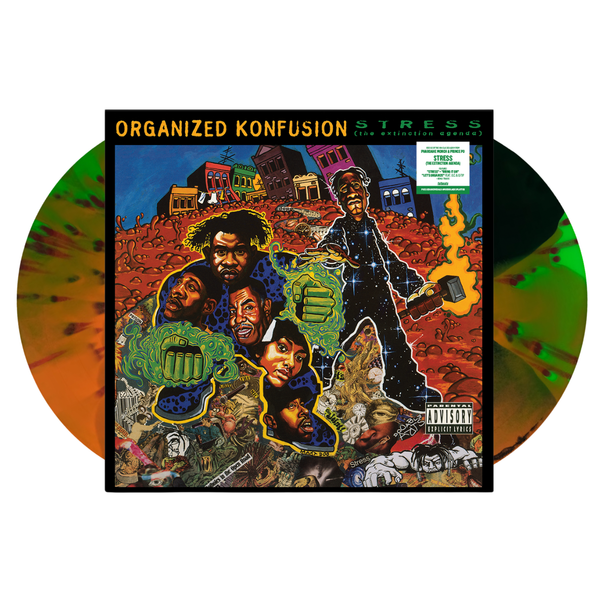 Organized Konfusion Stress LP レコード Organized Konfusion - Stress: The Extinction Agenda (Exclusive
